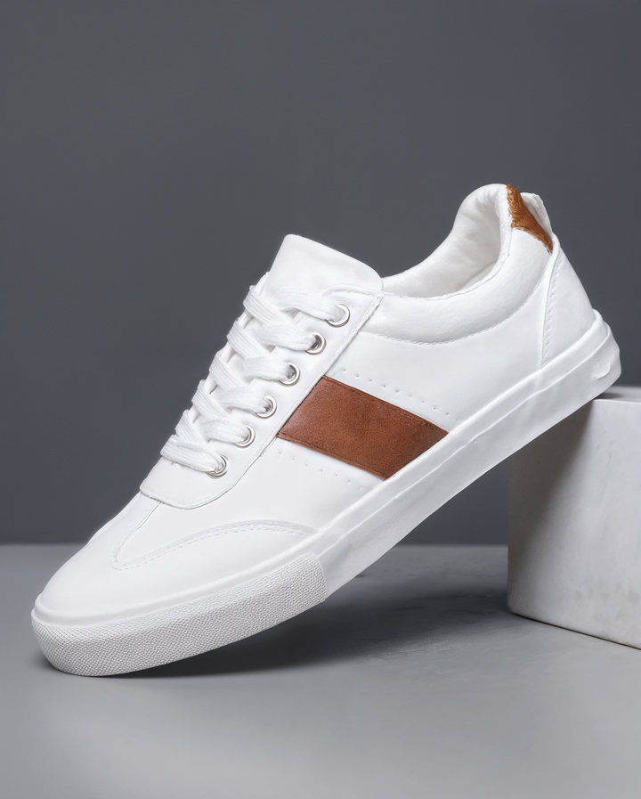 Buty Męskie Niskie Sneakersy Sznurowane | Chodzenia