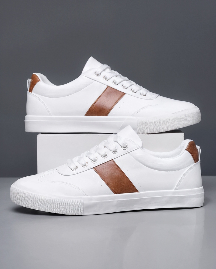 Buty Męskie Niskie Sneakersy Sznurowane | Chodzenia