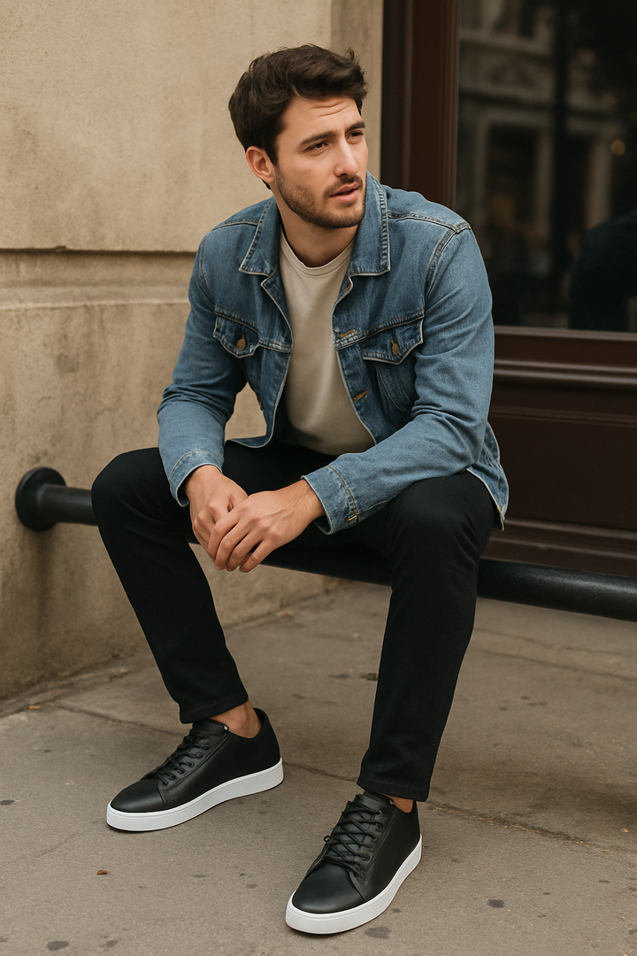 Buty Męskie Sneakers Sznurowane | Casualowe