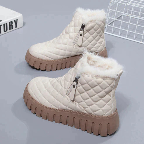Buty Zimowe Damskie Ankle Platformie | Śnieżne