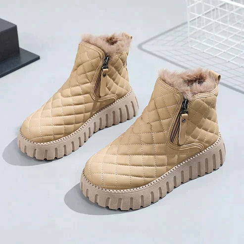 Buty Zimowe Damskie Ankle Platformie | Śnieżne