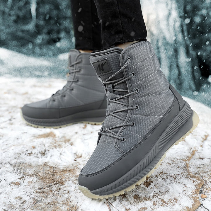 Buty Zimowe Damskie Ankle Sznurowane | Śnieżne