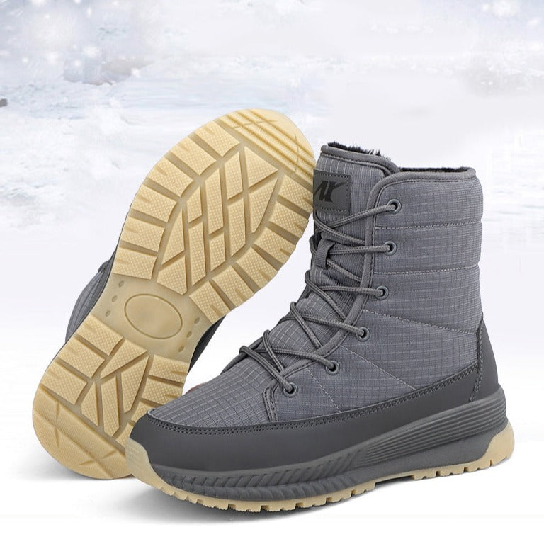Buty Zimowe Damskie Ankle Sznurowane | Śnieżne
