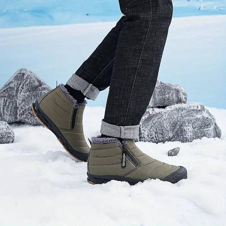 Buty Zimowe Męskie Ankle Snow Boots | Ciepłe