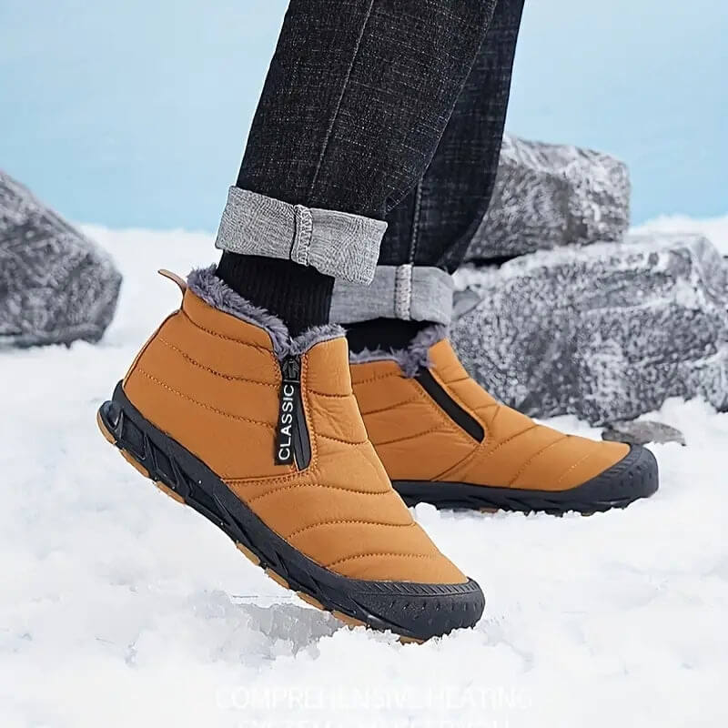 Buty Zimowe Męskie Ankle Snow Boots | Ciepłe
