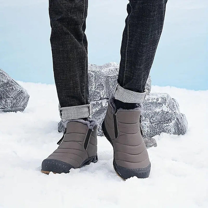 Buty Zimowe Męskie Ankle Snow Boots | Ciepłe