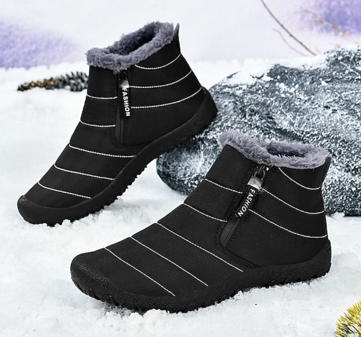 Buty Zimowe Męskie Kostek Na Zamek | Śnieg