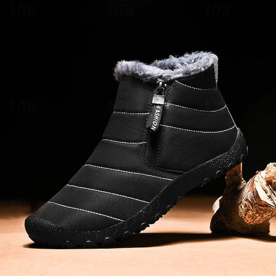 Buty Zimowe Męskie Kostek Na Zamek | Śnieg