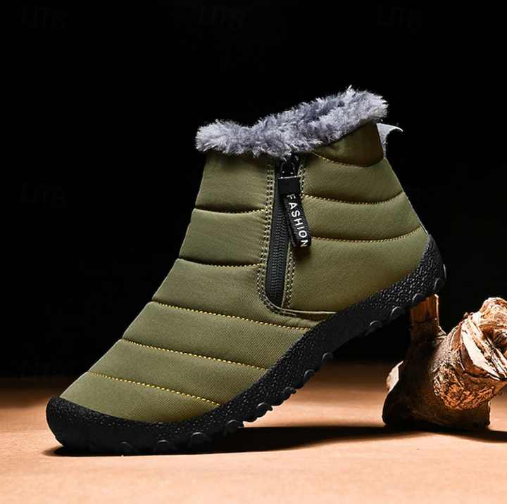 Buty Zimowe Męskie Kostek Na Zamek | Śnieg