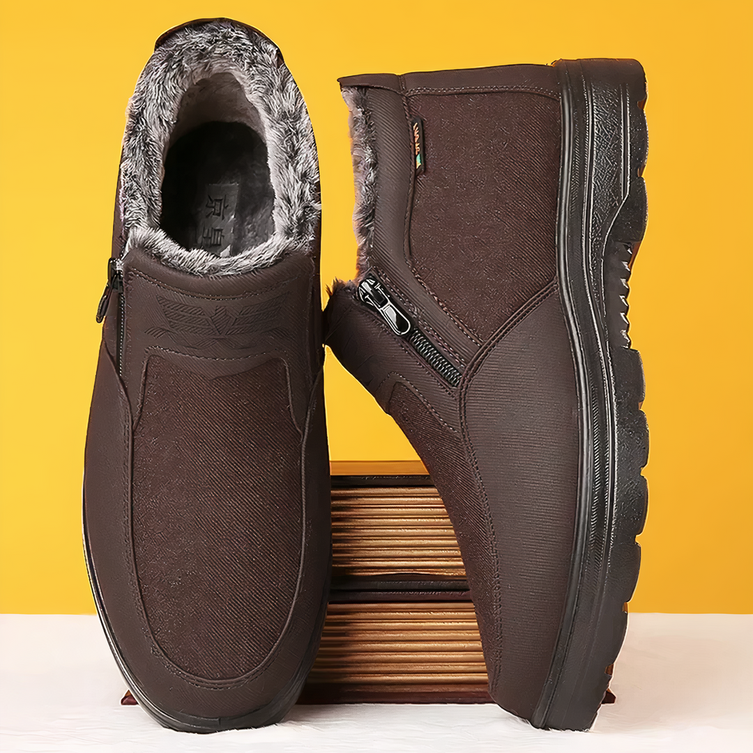Buty Zimowe Męskie Na Zamek | Slip On
