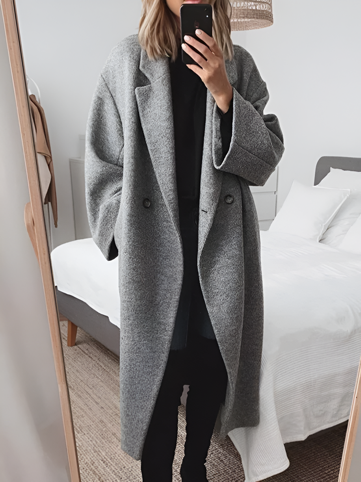 Kurtka zimowa damska długa | Oversized