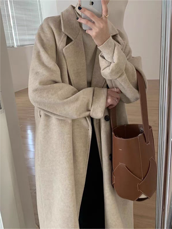 Płaszcz Damski Długim Rękawem | Oversize