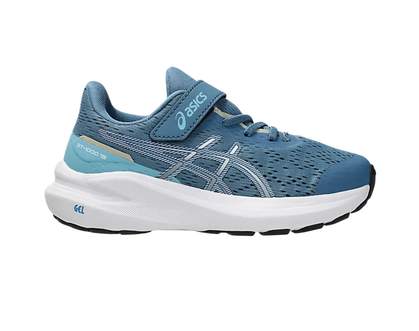 Asics GT-1000 13 PS — scarpe da corsa per bambini: supporto stabile per piedi in crescita