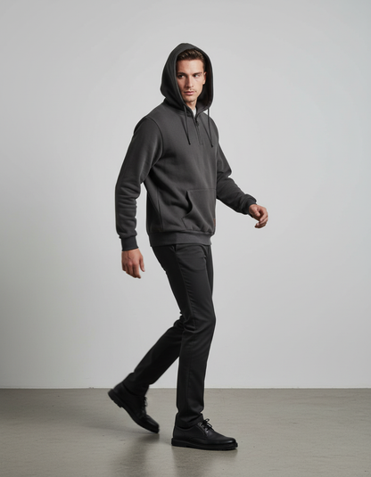 Bluza Męska Półsuwak | Kapturem